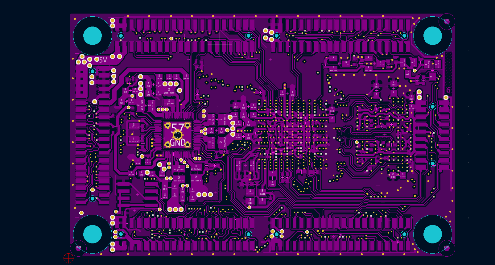 Figure 7 - Layer 6 of the PCB