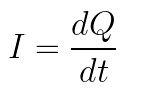 Flow of electric charge formula