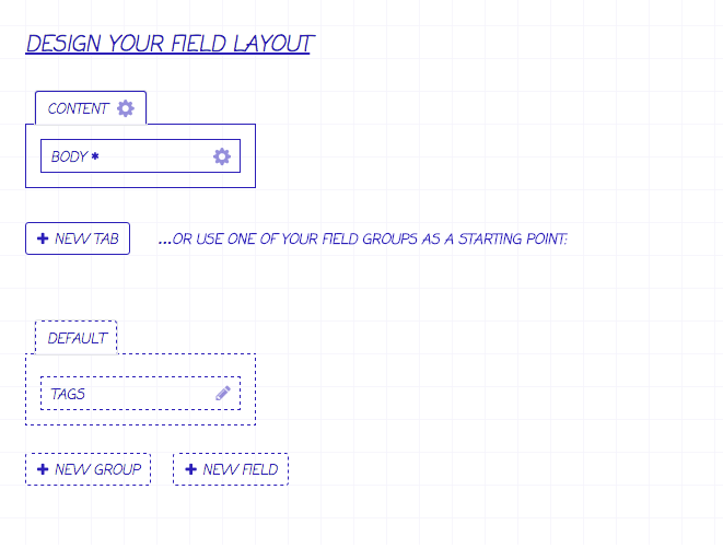 Quick Field buttons screenshot