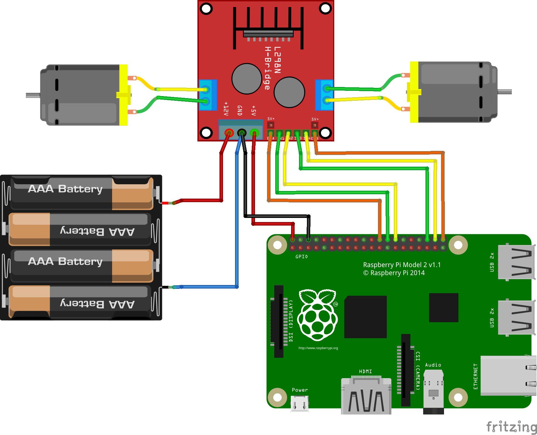 Robot wiring