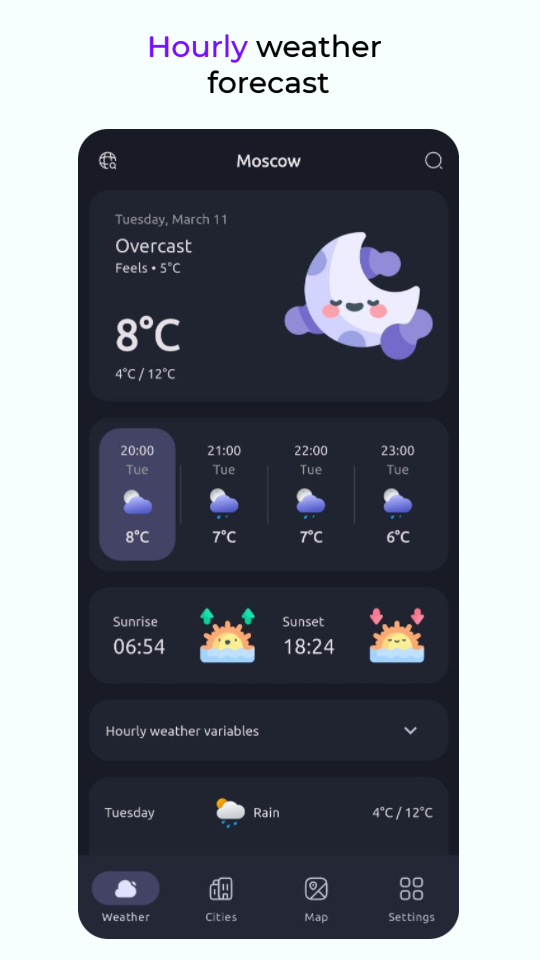 Screenshot 1 of Rain — opens full size