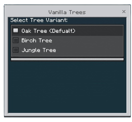 Vanilla Trees Screenshot