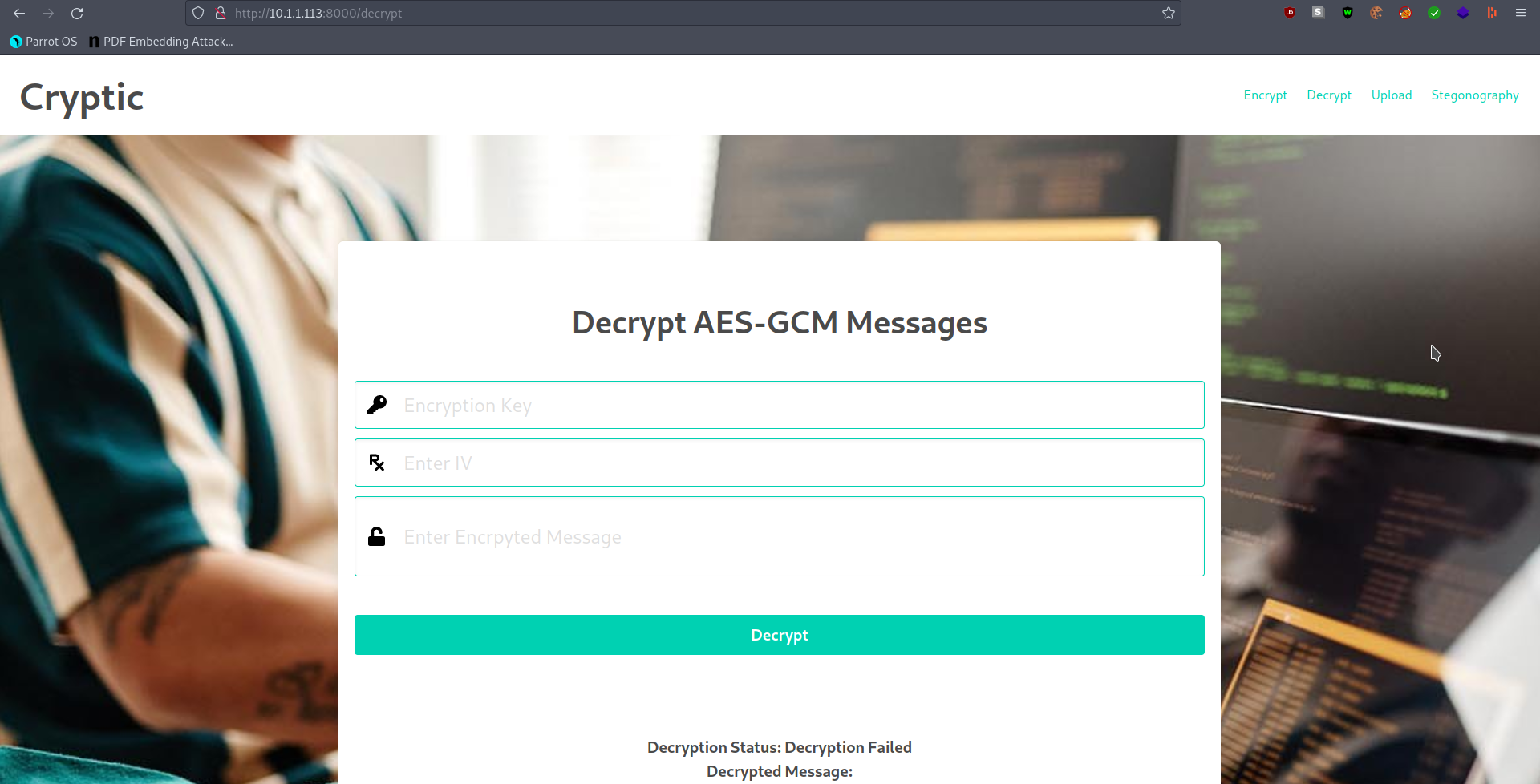 GitHub - darkseid-security/Cryptic
