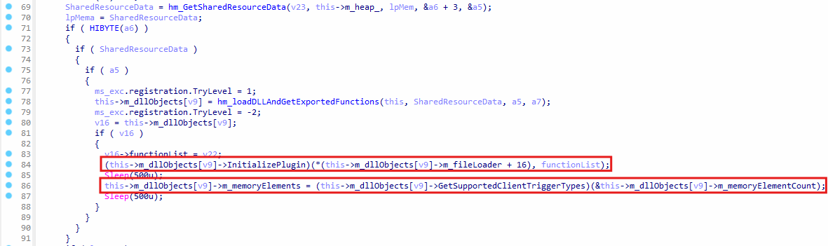 Initialize DLL