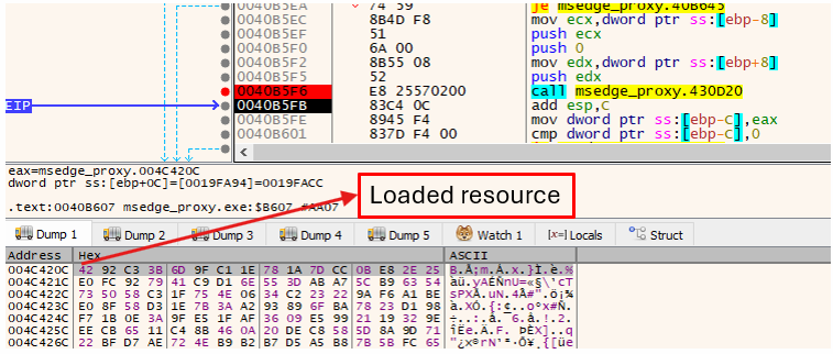Resource loaded in hm_LoadResourceToMemory