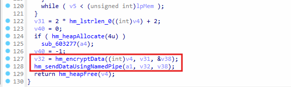 Sending password to a named pipe