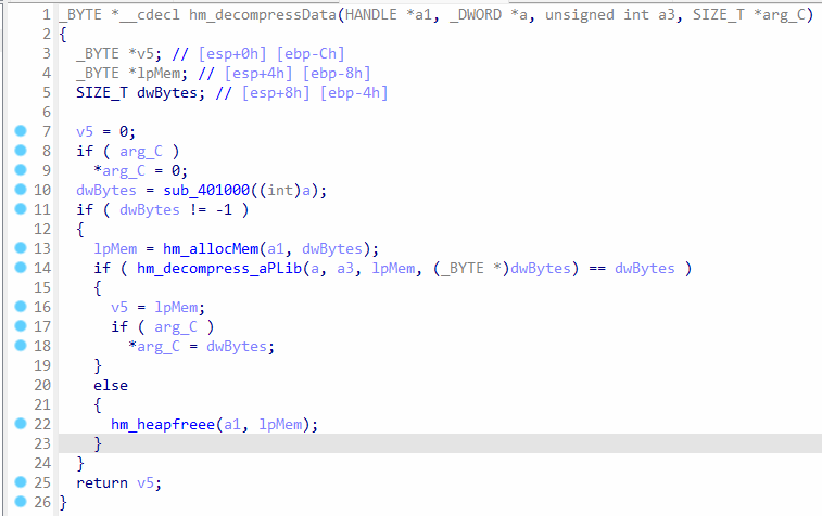 Code of hm_decompressData
