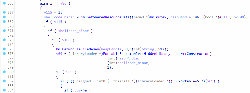 Loading payload from `m_dataElements`