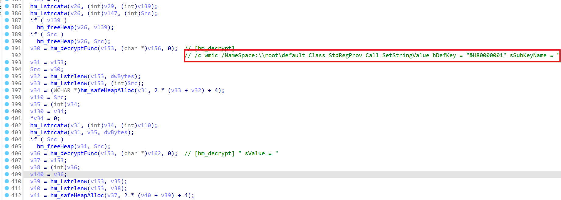 Setting the value of registry key1