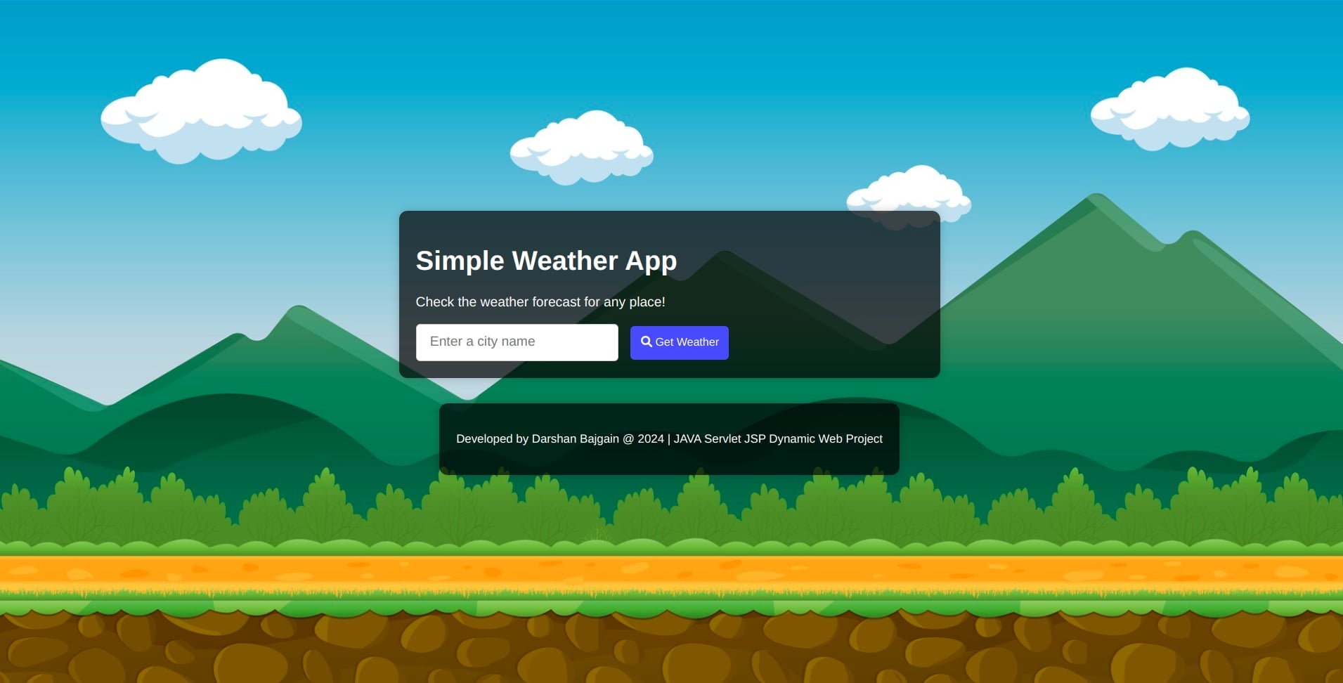 WeatherApp Screenshot