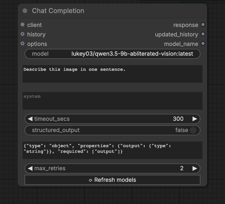 Chat Completion in action