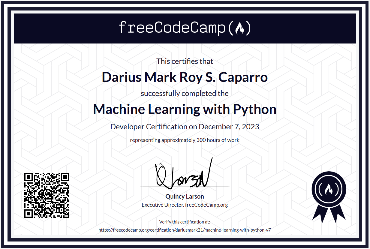 Machine Learning with Python