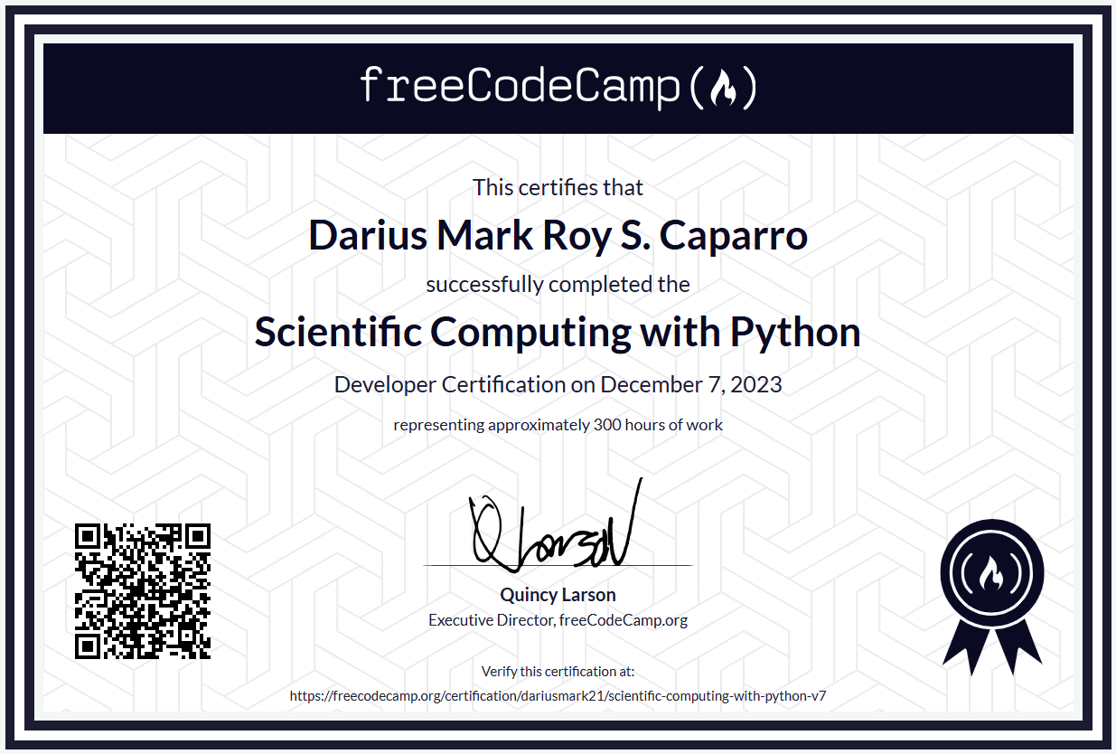 Scientific Computing with Python
