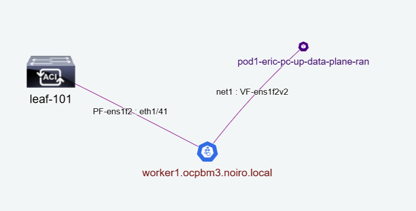 Cluster Network Graph Example: Sriov Links