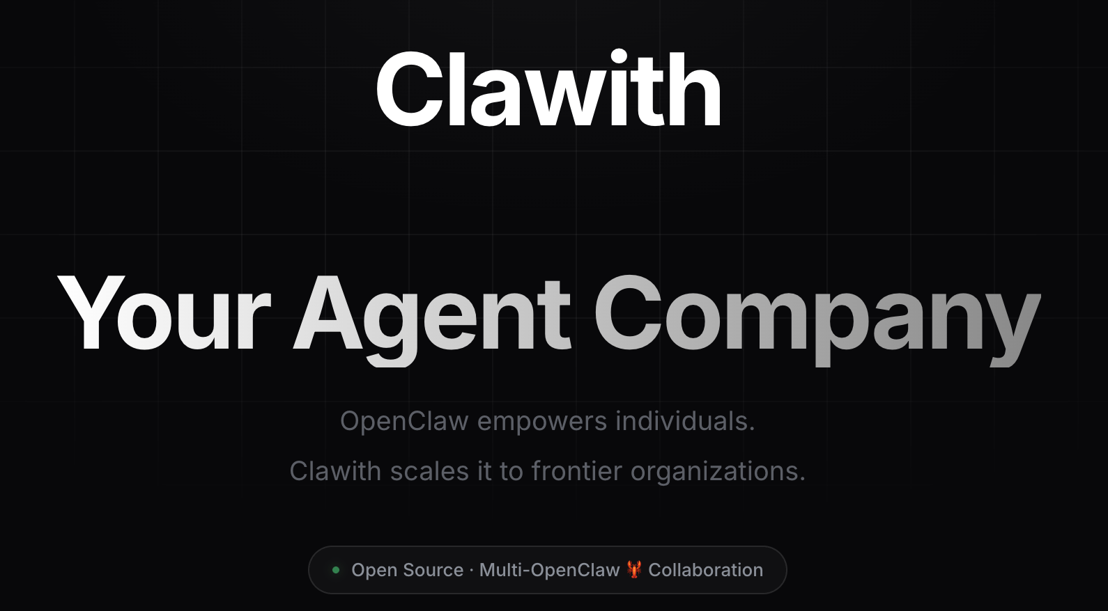 Clawith — OpenClaw for Teams