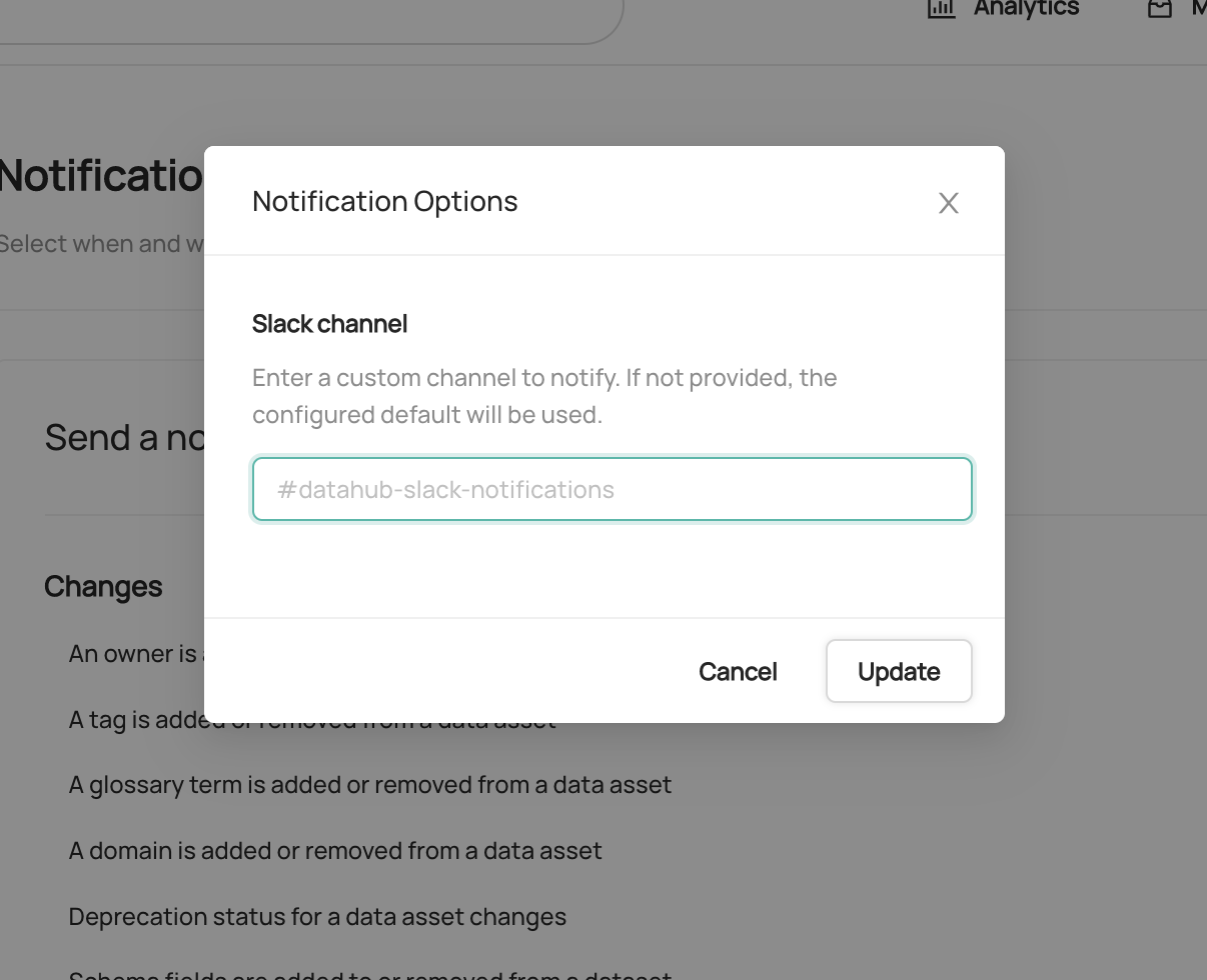 Slack Channel Customization