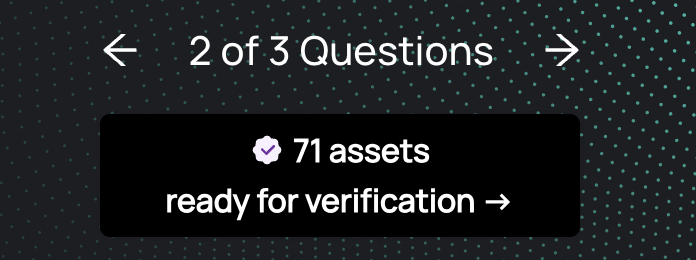 Multiple Assets ready to Verify