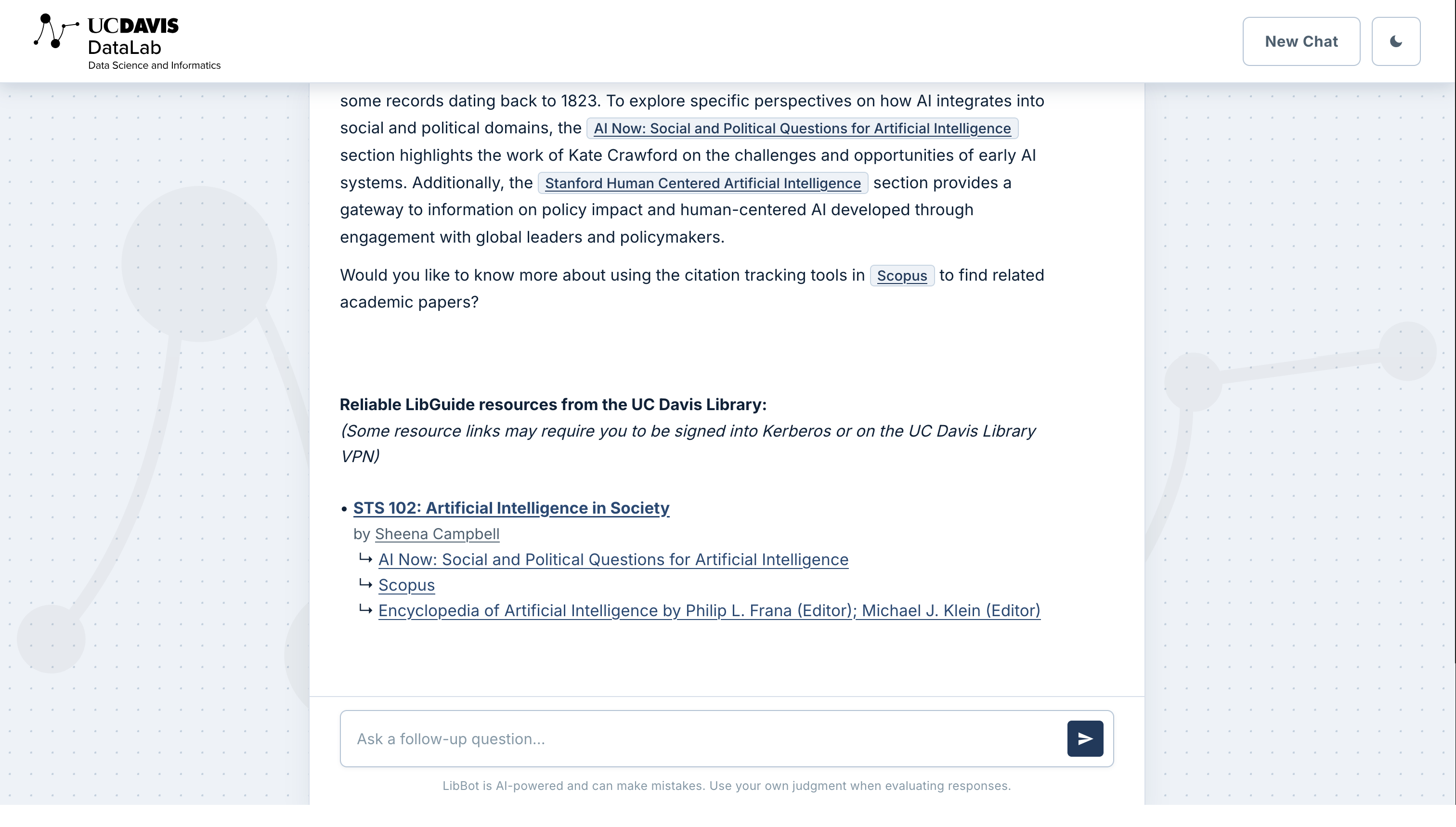 LiBot Interaction Example 2