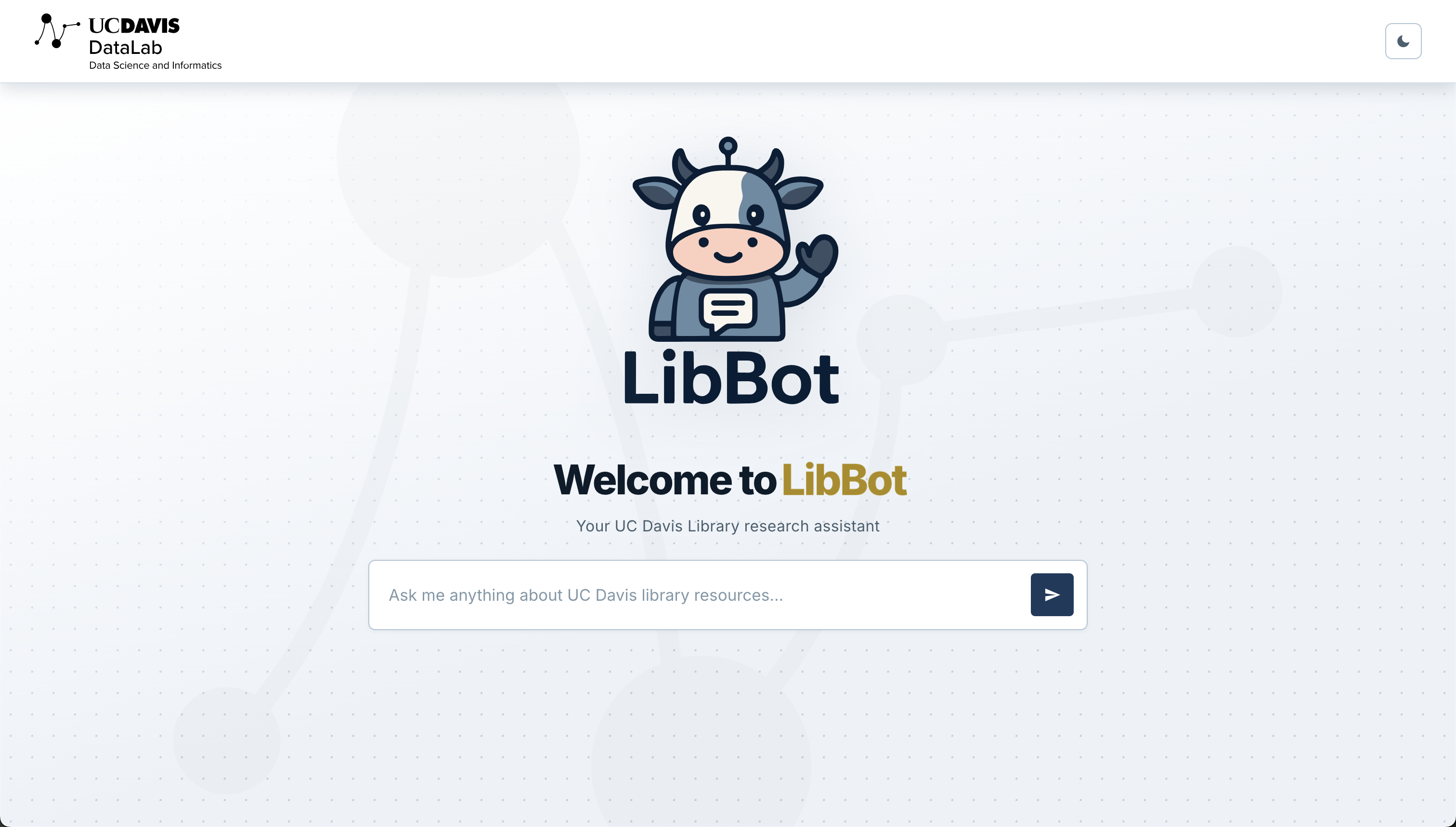 LiBot Landing Page
