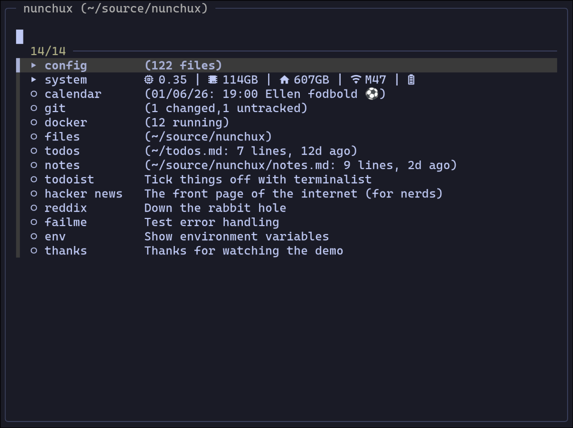 nunchux screenshot