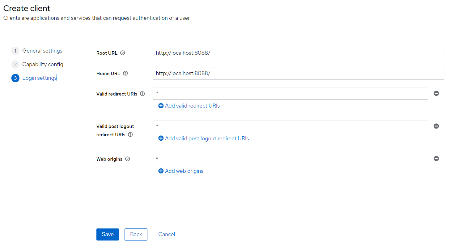 configuration client superset