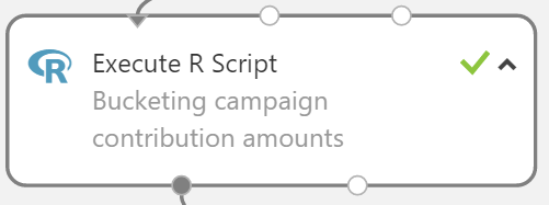 Bucketing transaction amounts