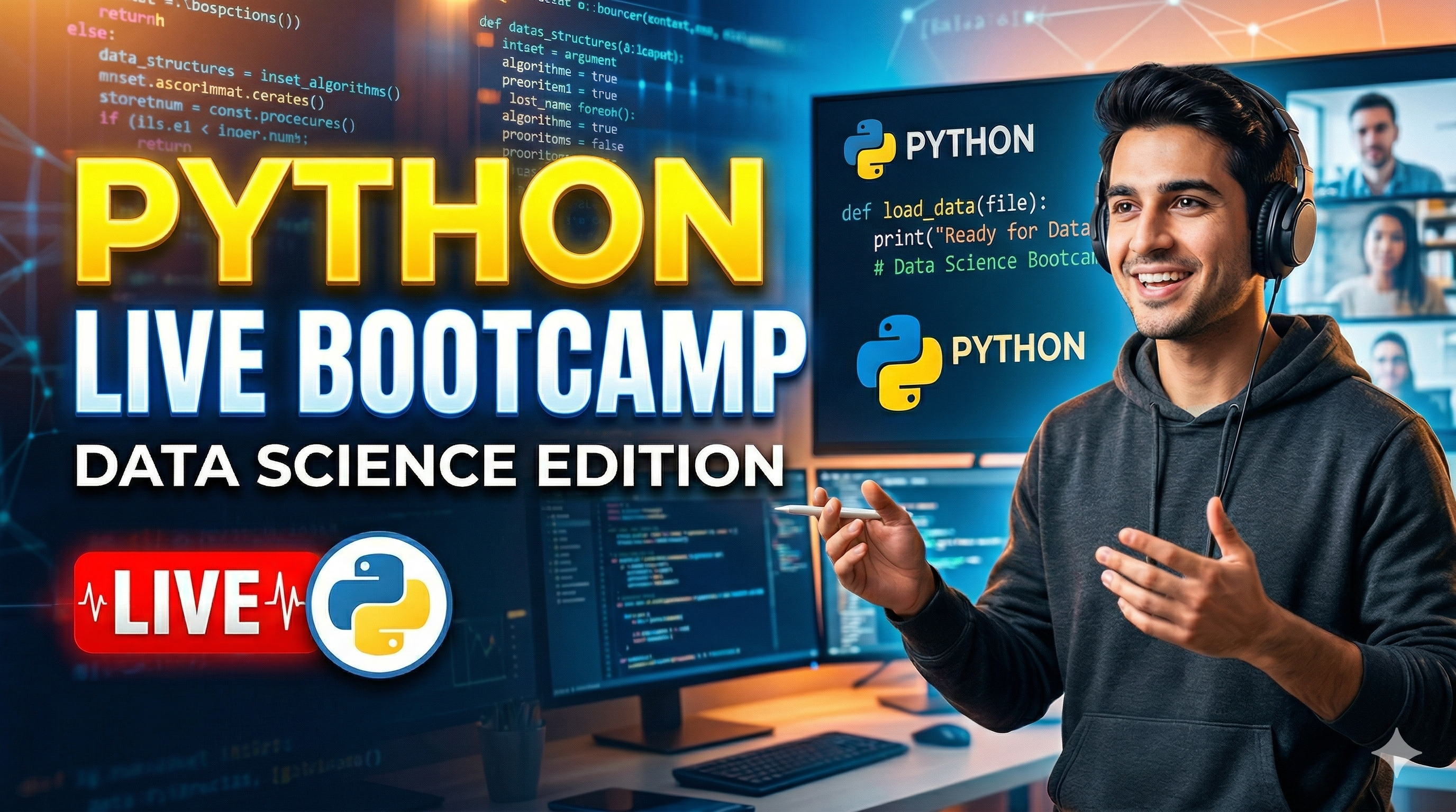 Python Bootcamp 2026: Learn, Build, and Grow Your Career