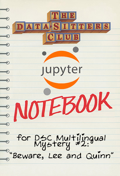 Data-Sitters Club Mystery #2 Jupyter notebook