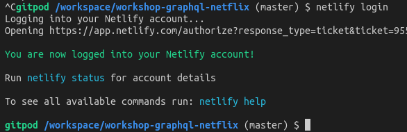 Netlify login