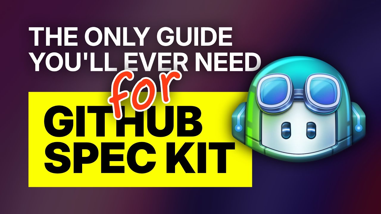 GitHub Spec Kit 官方视频流程封面