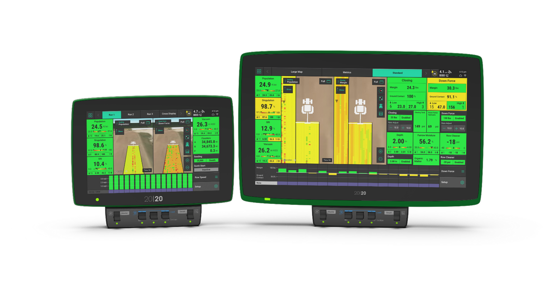 Precision Planting 20|20 农业设备实时监视器