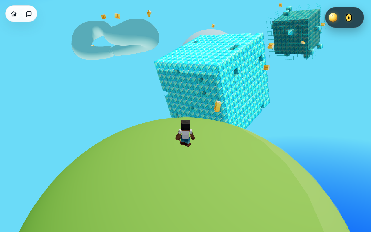 Planet Jumper 3D 多人平台跳跃游戏（Vibe Coding 生成）
