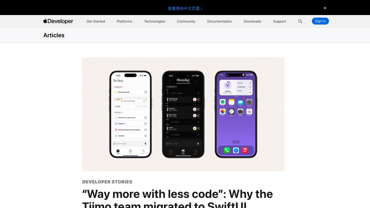 Apple Developer 展示 Tiimo 在 iPhone 上的真实界面