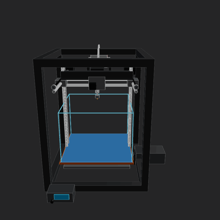 ForgeCAD 官方 3D 打印机 benchmark GIF
