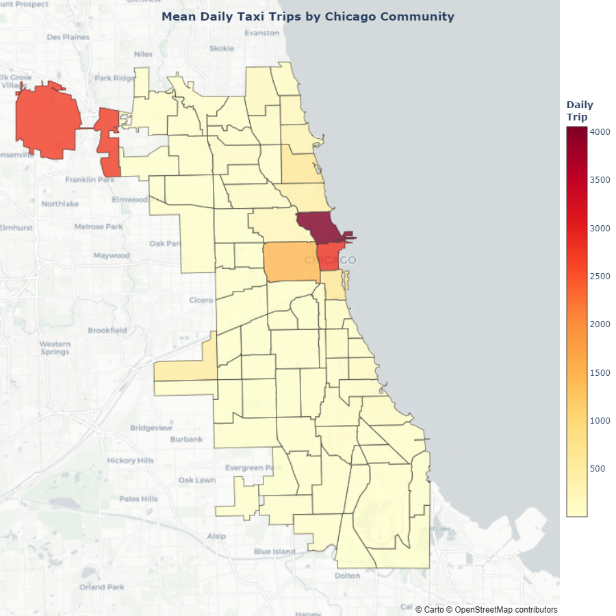 choropleth map