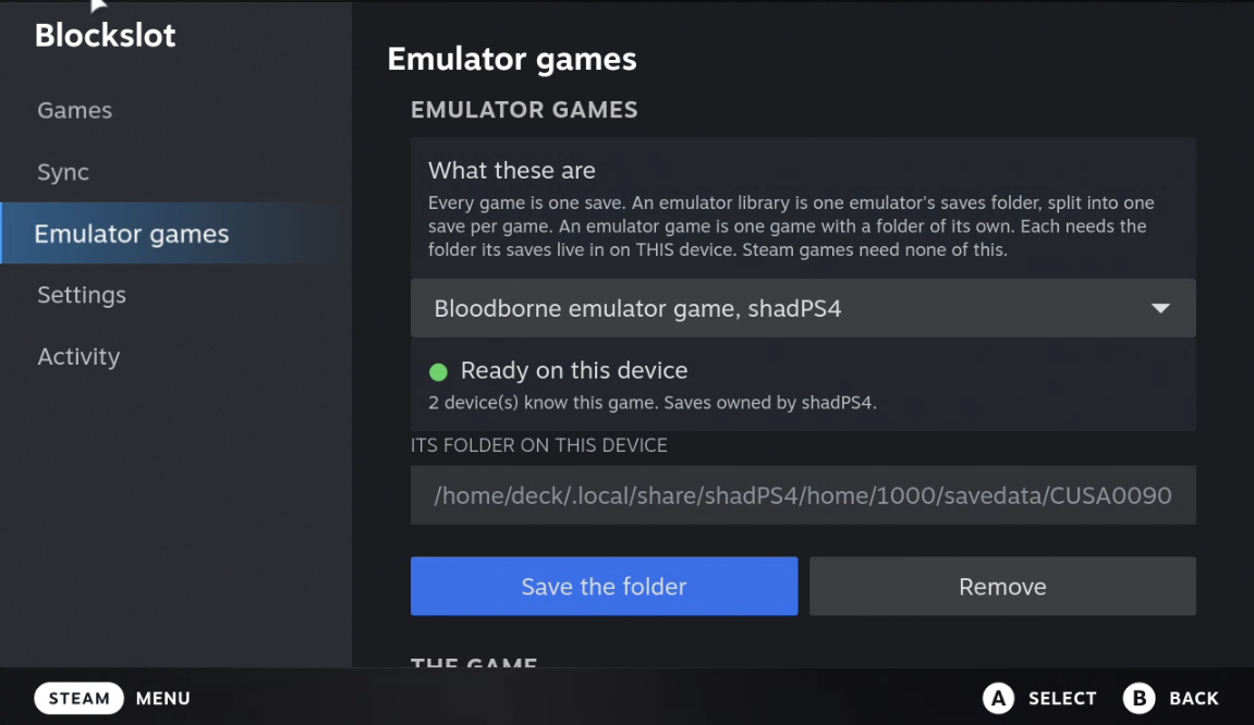 Emulator games