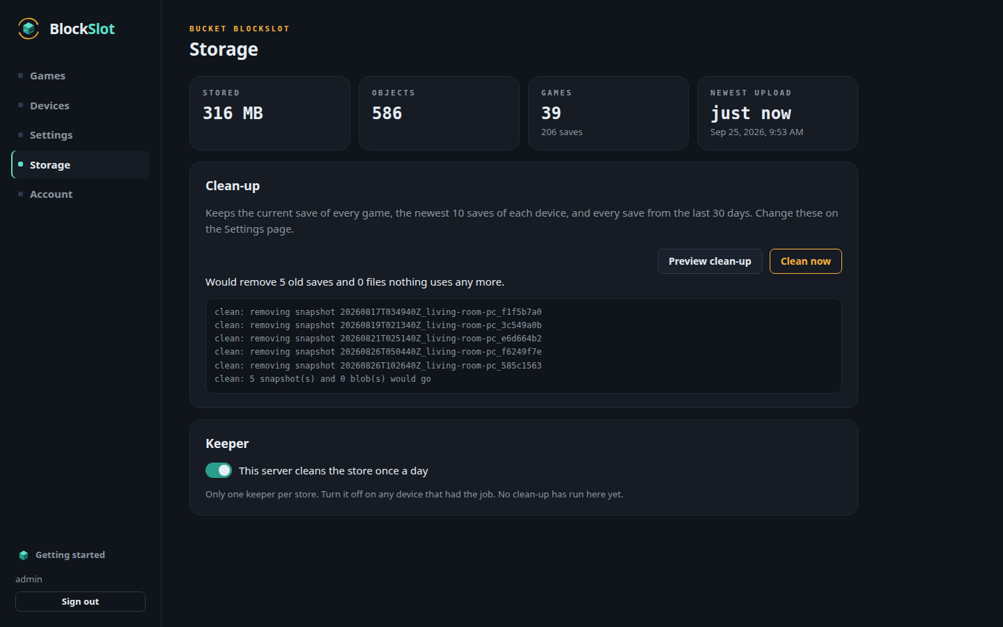 Storage