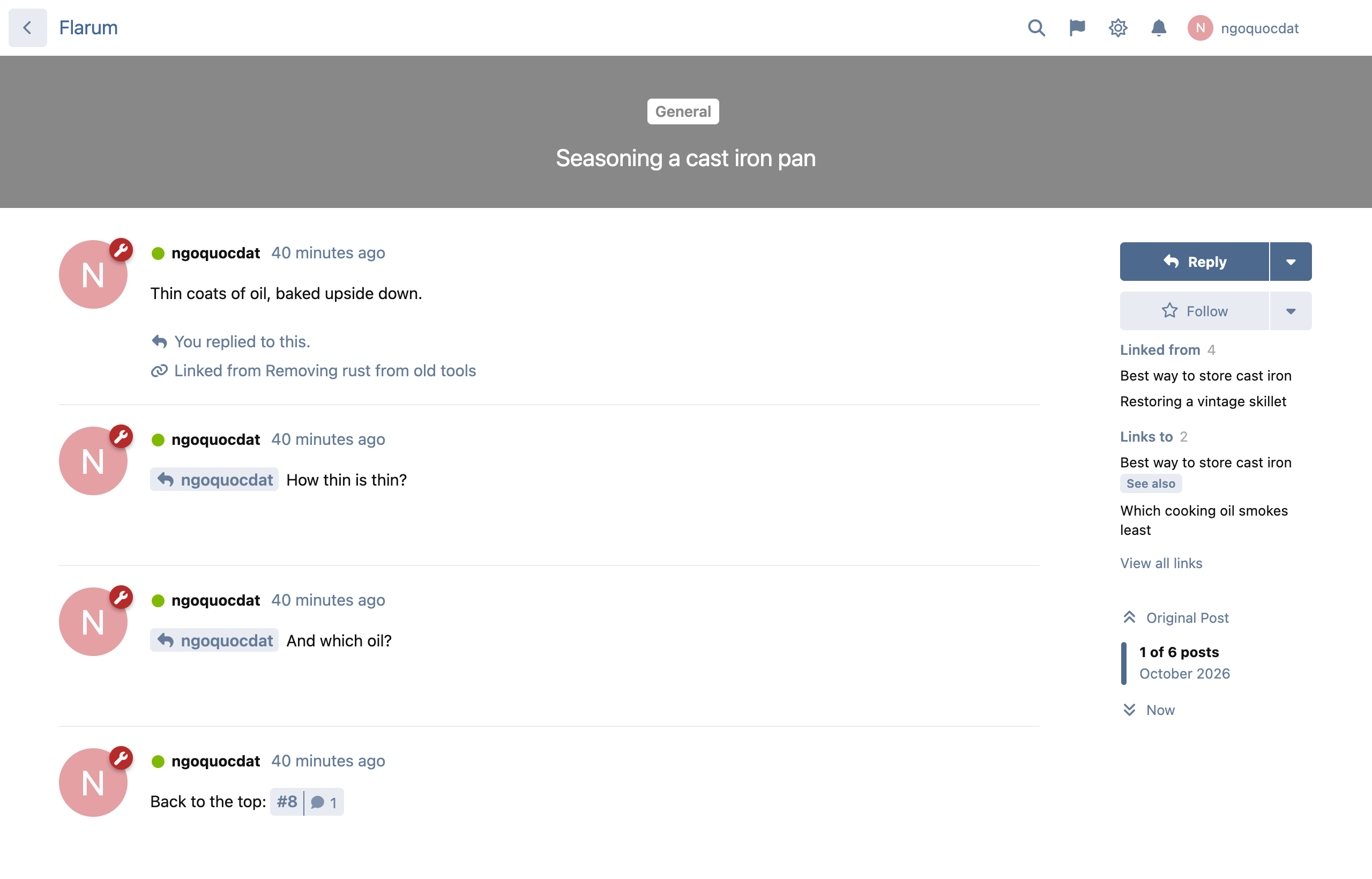 Discussion page