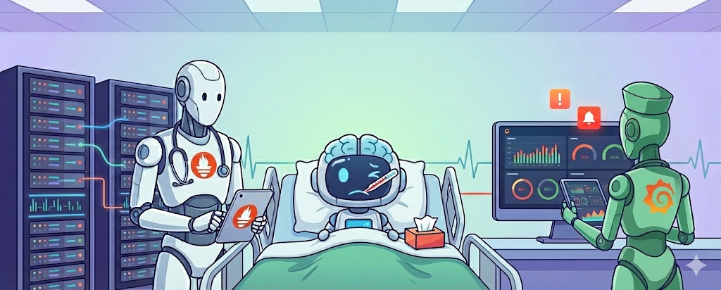 Khi Model "Hắt hơi sổ mũi": Xây dựng hệ thống khám bệnh tự động với Prometheus & Grafana cho model