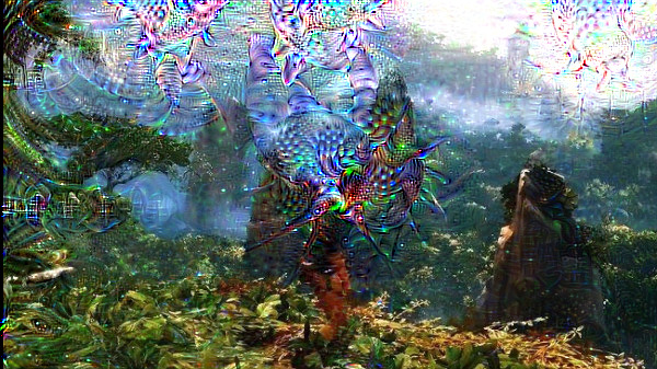 Deepdream on Game