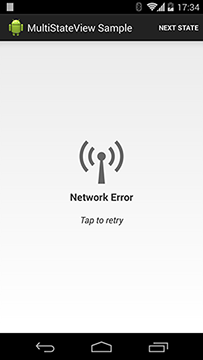 Network error state