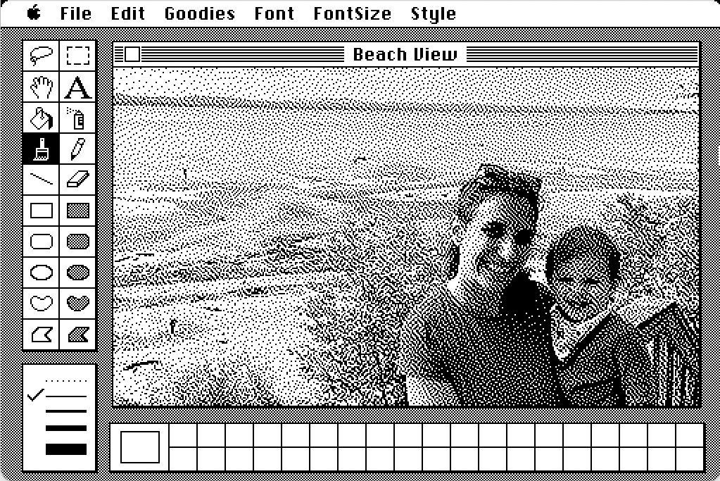 Retro Dither Image