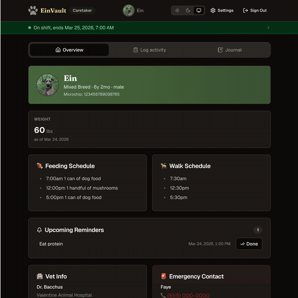 davefatkin/EinVault cover