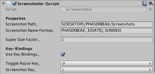 Screenshotter Inspector Image