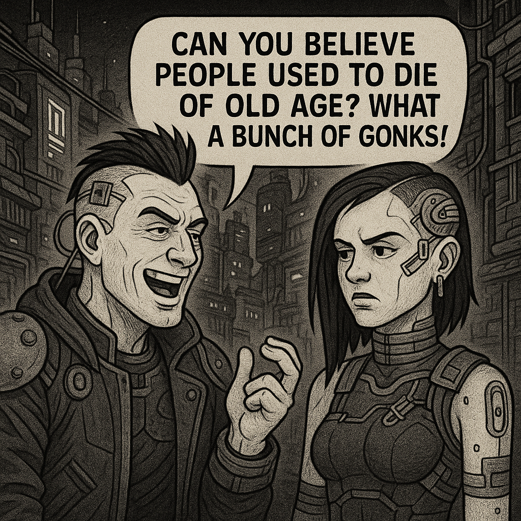 Cyberpunk gonks old age 2