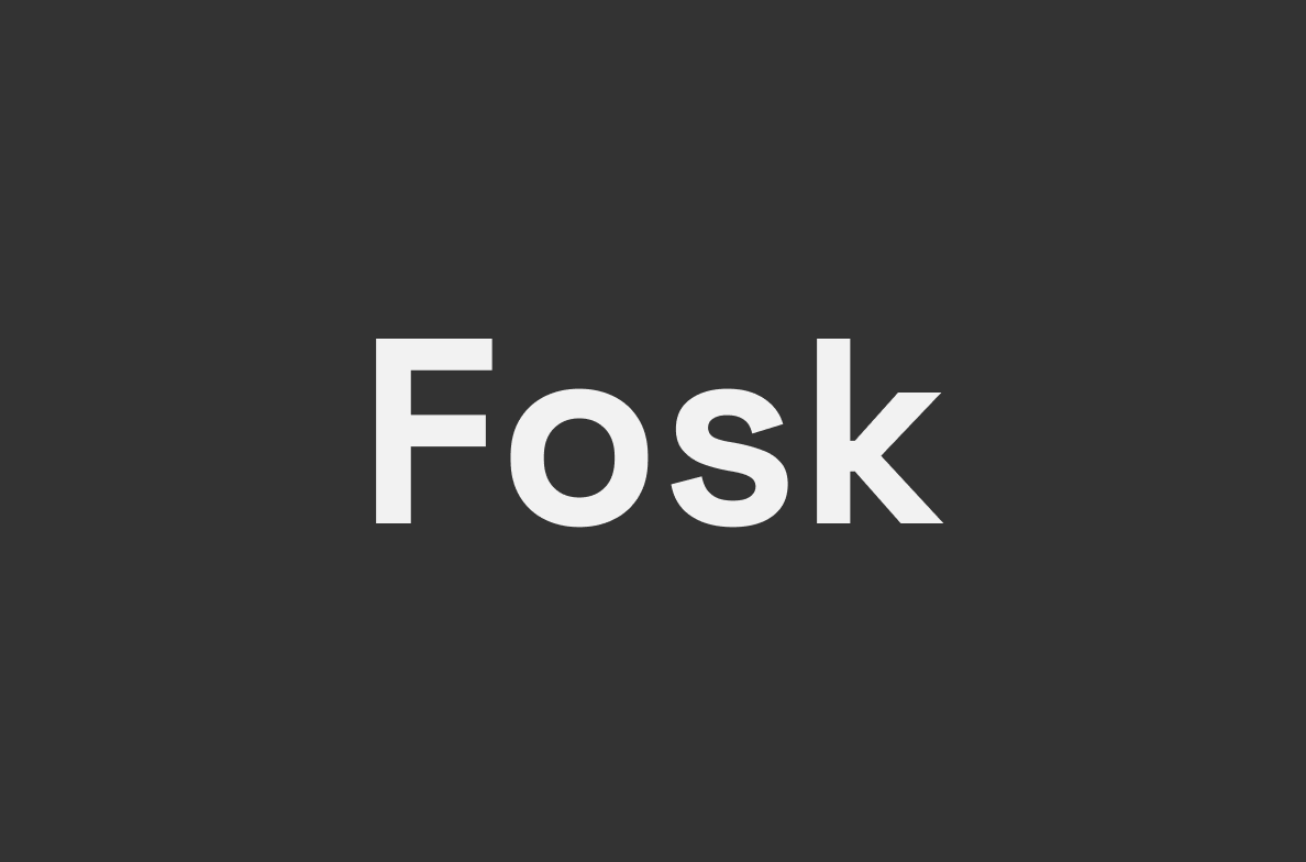 VSCode Theme Fosk logo
