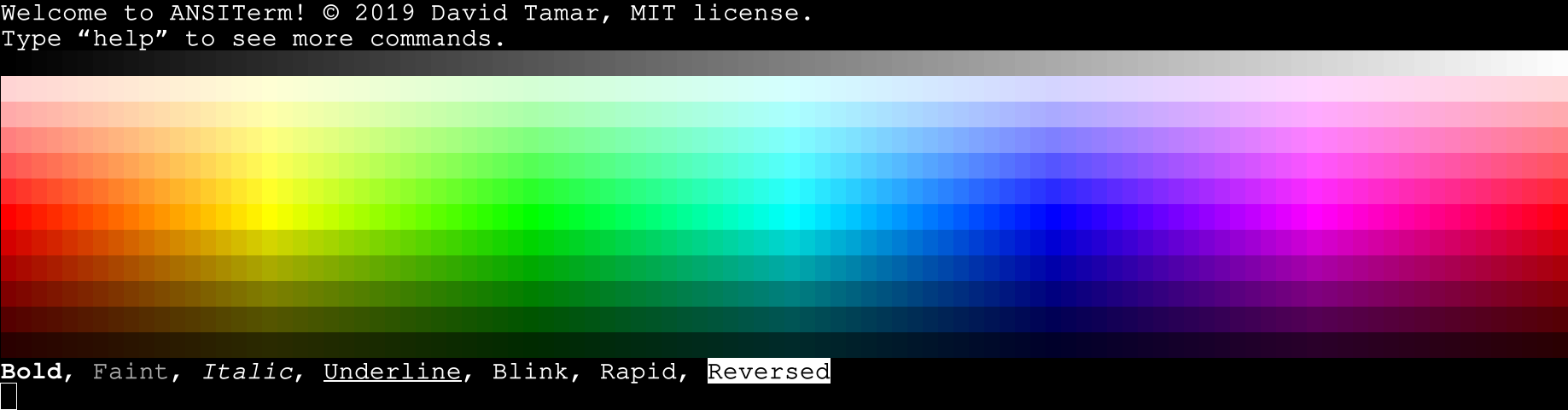 Ansi Escape Codes Color Java