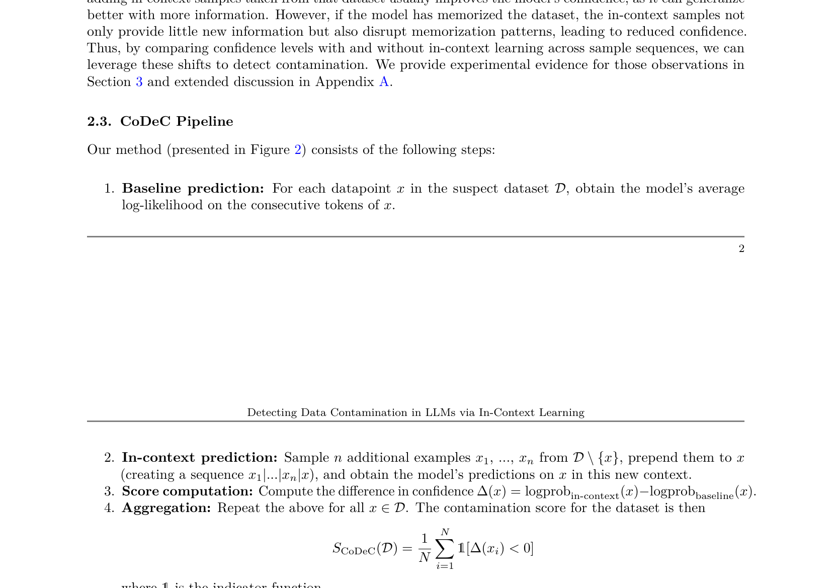 Algorithm Steps 和 S_CoDeC 公式