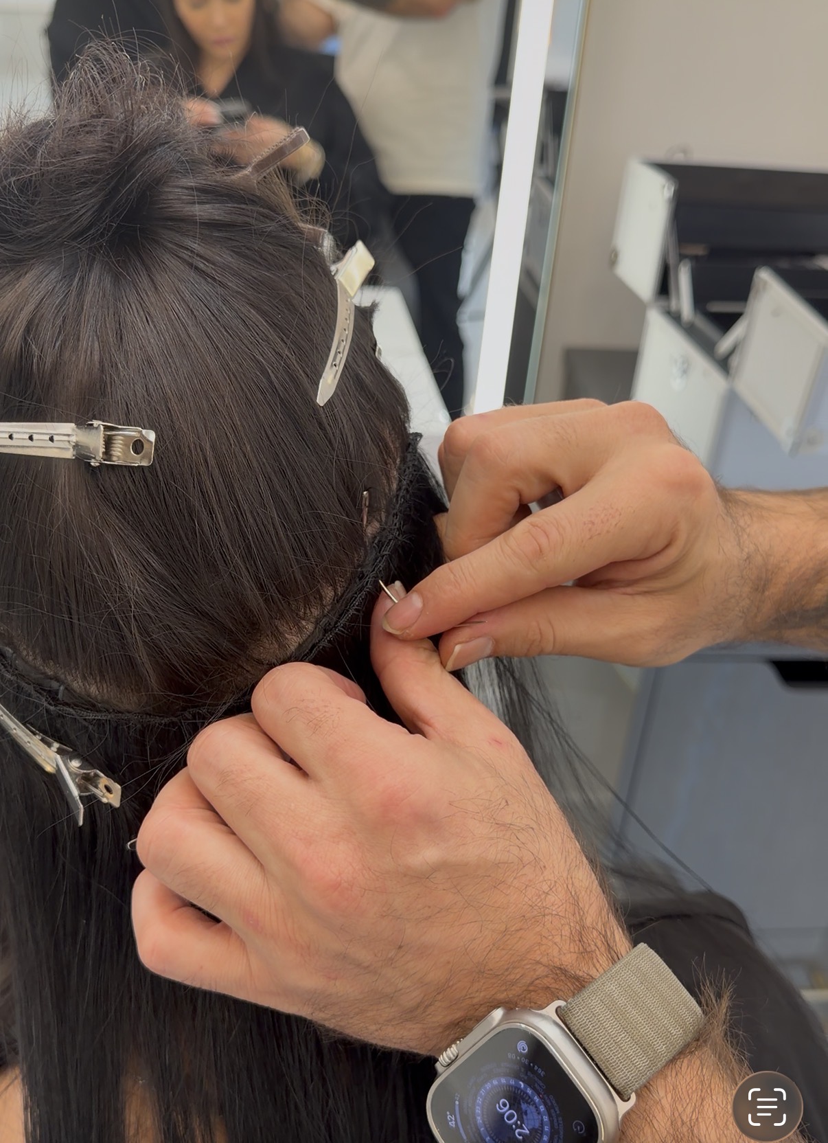 Hair extensions by Lucy at Davida Salon NYC (1)